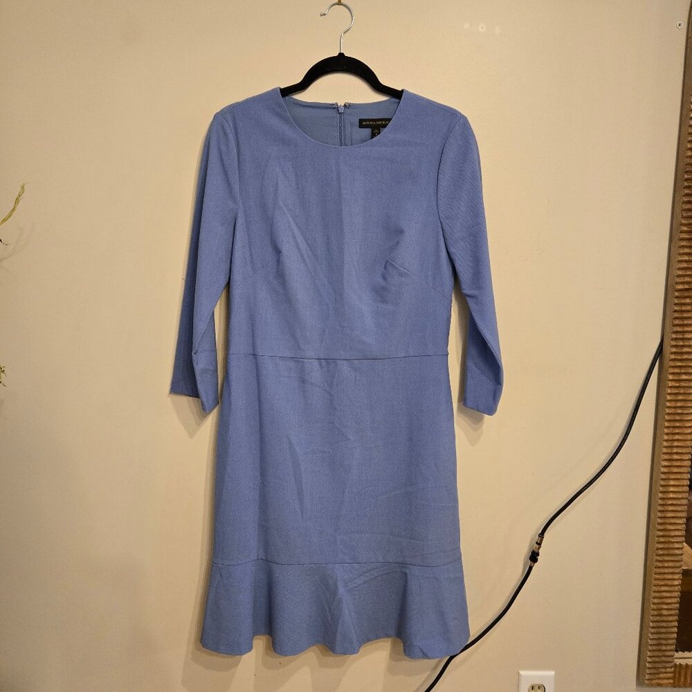 Banana Republic size 8 tall blue work dress